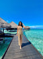 Aphrodite Kolsuz Elbise – Altın – fotoğraf 3